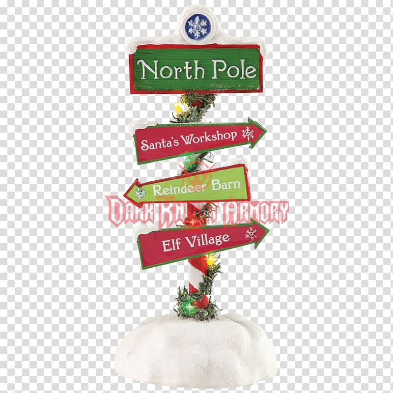 Santa Claus North Pole Christmas ornament Santa\'s Workshop, North Pole transparent background PNG clipart