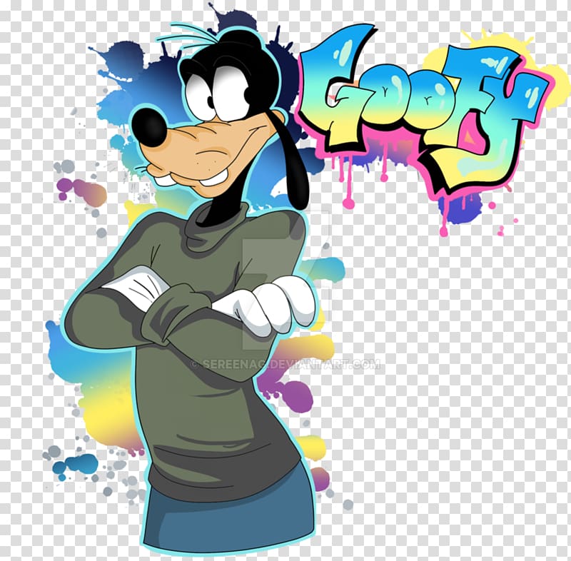 Max Goof Goofy Mickey Mouse Graffiti Art, mickey mouse transparent background PNG clipart