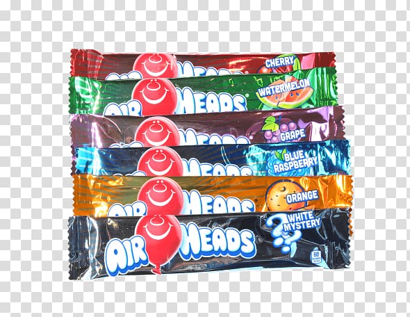 Gummi candy AirHeads Snack Chewing gum, candy transparent background PNG clipart