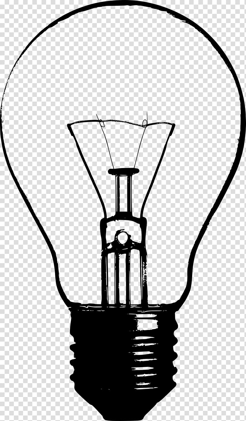 Incandescent light bulb Drawing , nature transparent background PNG clipart