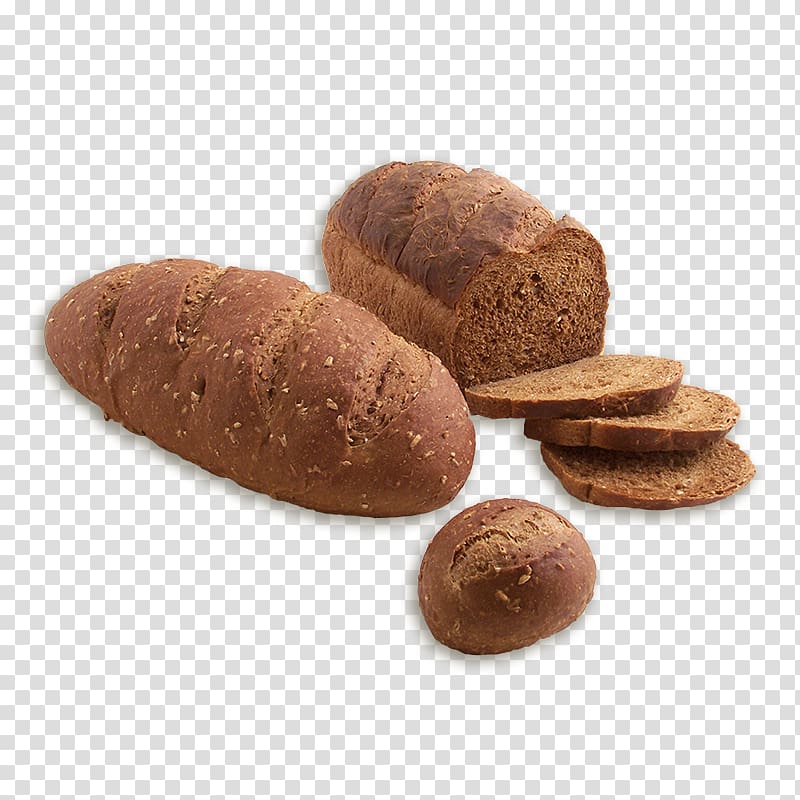 Rye bread Pumpernickel Brown bread Commodity, Caramel Color transparent background PNG clipart