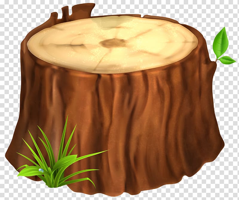 wood stamp illustration, Tree stump , Tree Stump transparent background PNG clipart