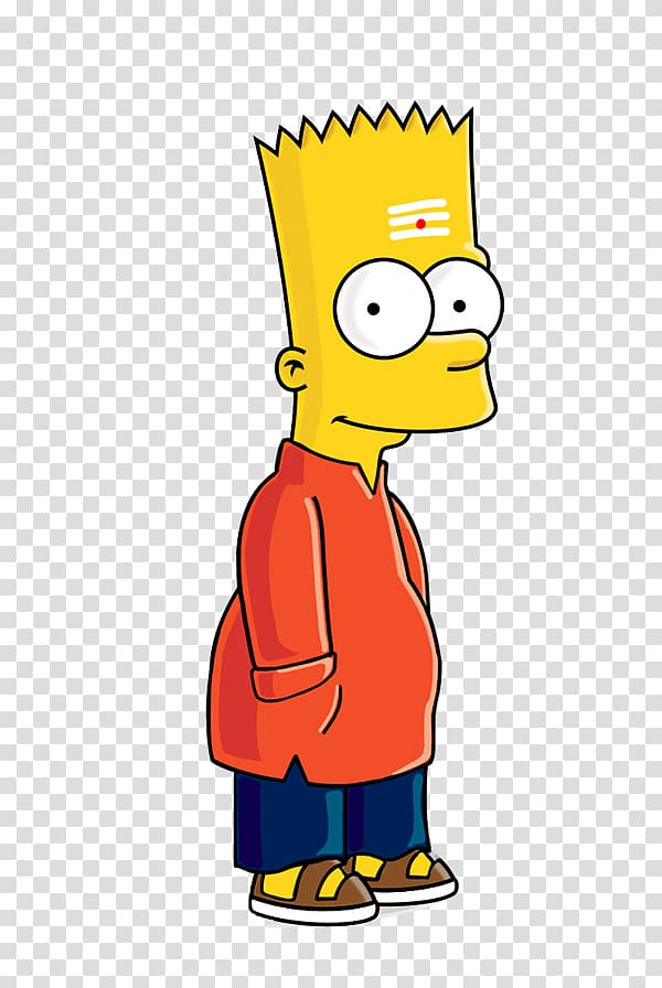 Bart Simpson Homer Simpson Marge Simpson Lisa Simpson Milhouse Van Houten, Bart Simpson transparent background PNG clipart