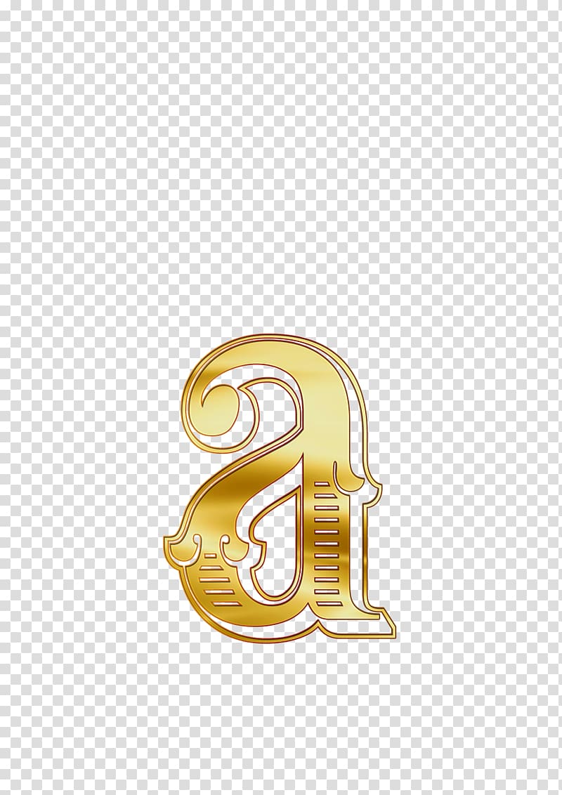 Logo Gold 01504 Font, gold transparent background PNG clipart