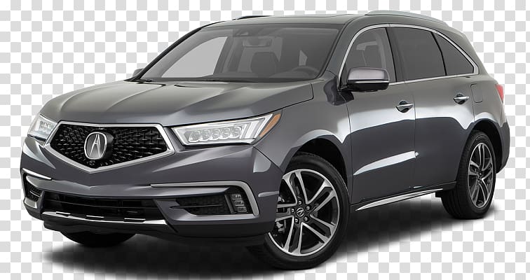 2018 Acura MDX Car Sport utility vehicle Hyundai, car transparent background PNG clipart