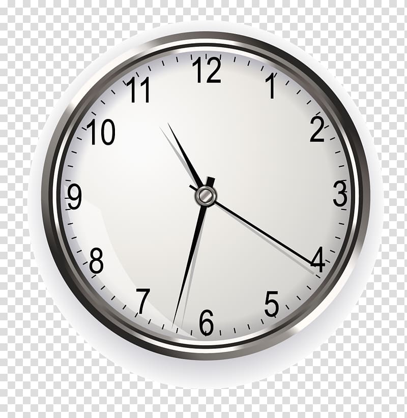 round gray framed clock illustration, Alarm clock Quartz clock Newgate Clocks Mantel clock, Clock material transparent background PNG clipart