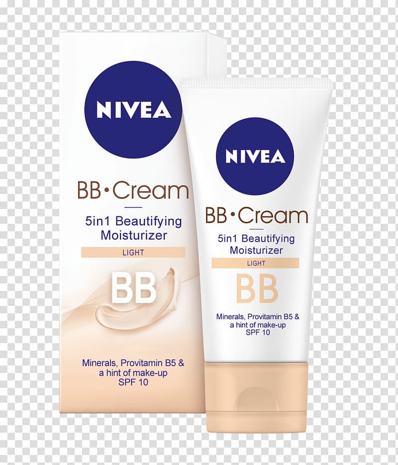 BB cream Nivea Moisturizer Cosmetics, Face transparent background PNG clipart