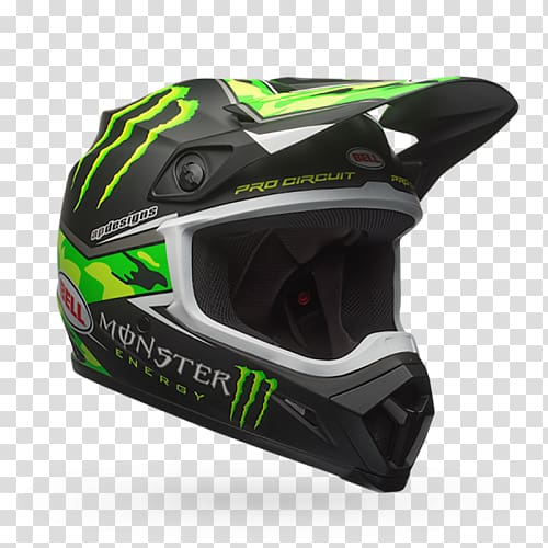Motorcycle Helmets Monster Energy AMA Supercross An FIM World Championship Bell Sports, motorcycle helmets transparent background PNG clipart