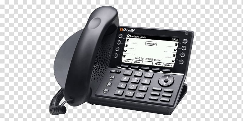 ShoreTel IP Phone 480 VoIP phone Voice over IP ShoreTel IP480, Call hold transparent background PNG clipart