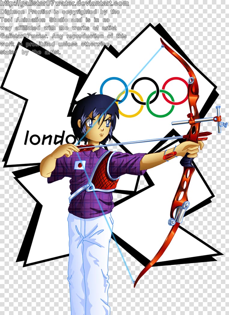The London 2012 Summer Olympics 1908 Summer Olympics 1896 Summer Olympics 2008 Summer Olympics Olympic Games Rio 2016, olympic archery bows transparent background PNG clipart