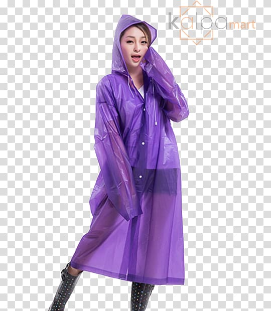 Raincoat Fashion Woman Poncho, woman transparent background PNG clipart