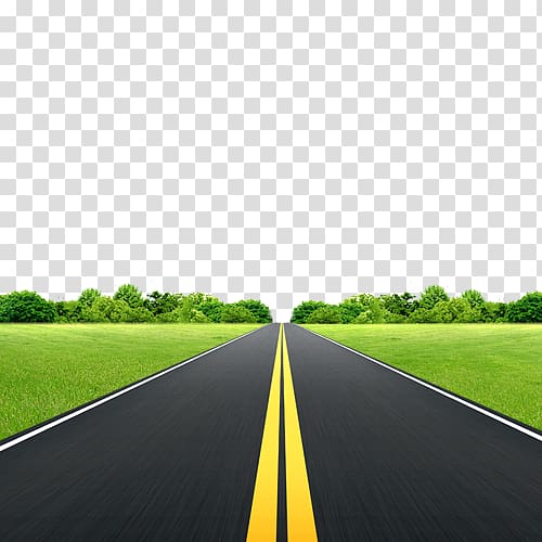 road between grass field , Lawn Road , Meadow,road transparent background PNG clipart