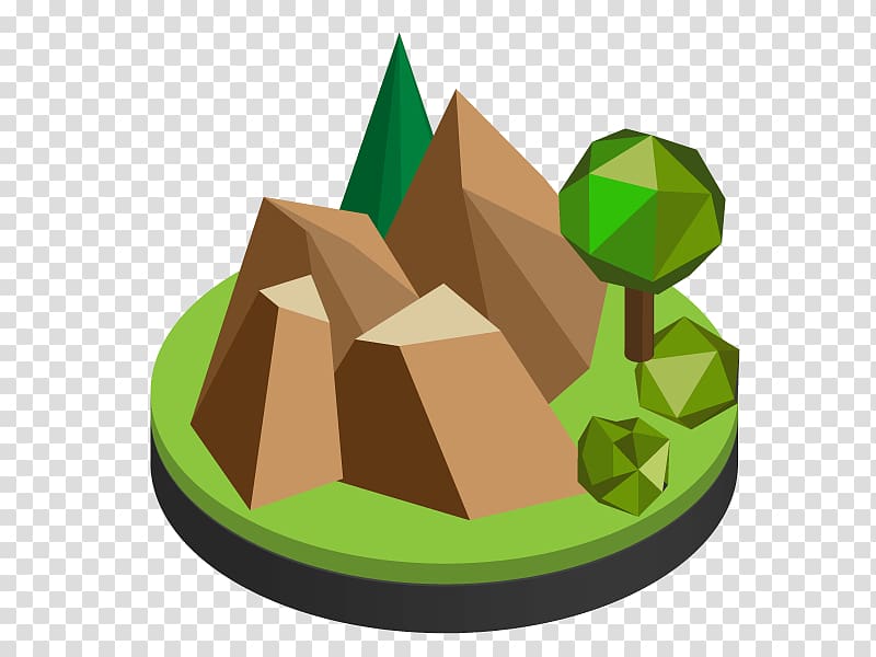 Low poly Computer graphics Graphic design, mountain transparent background PNG clipart