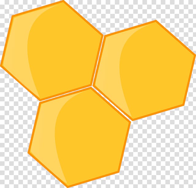 Beehive , hexagon transparent background PNG clipart