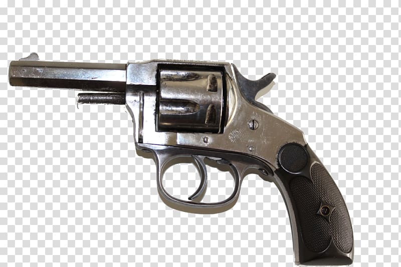 Revolver Firearm Hopkins & Allen .32 rimfire Caliber, weapon transparent background PNG clipart