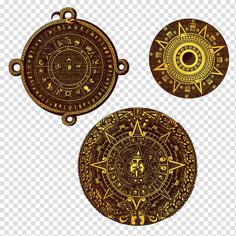 Maya civilization, Mayan civilization compass and accounting flutter Constellation compass transparent background PNG clipart