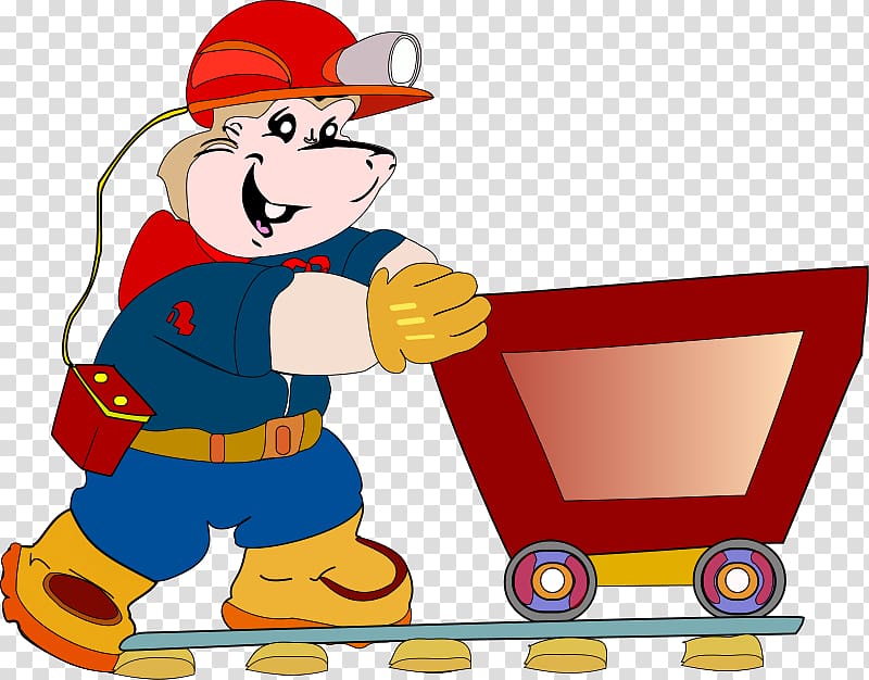 Mining Coal Pixabay , Gold Miner Cartoon transparent background PNG clipart