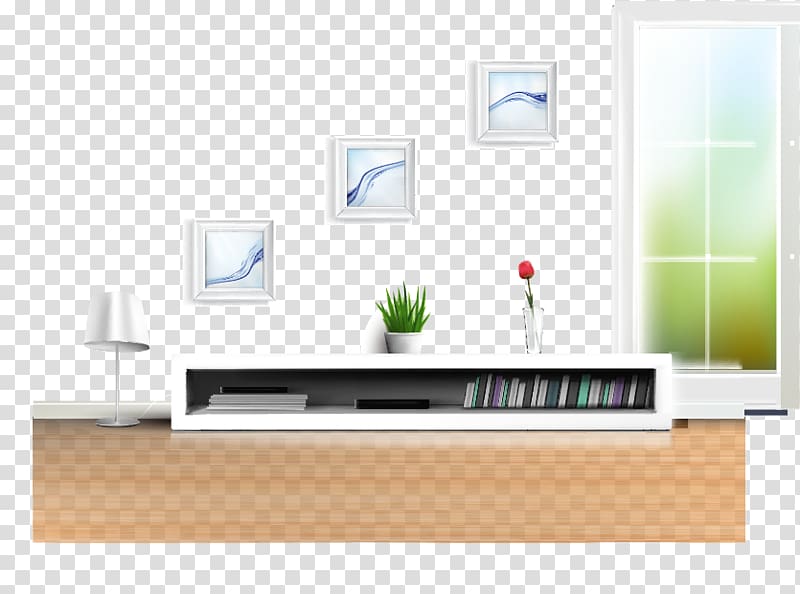 Interior Design Services House Television, TV cabinet transparent background PNG clipart