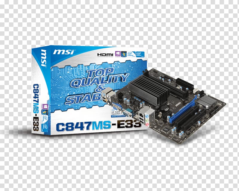 LGA 1155 Motherboard Micro-Star International microATX Intel, motherboard bios transparent background PNG clipart