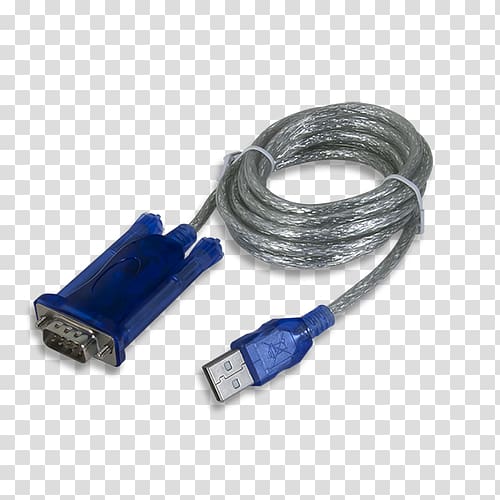 Serial cable USB adapter Serial port, USB transparent background PNG clipart