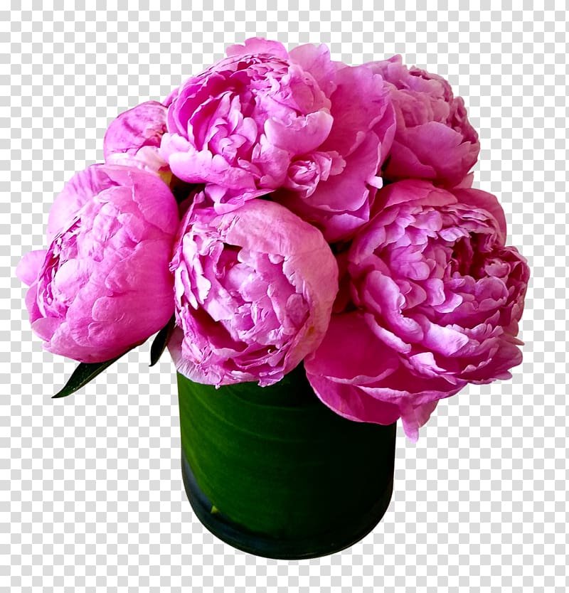 Cut flowers Peony Flower bouquet Garden roses, peonies transparent background PNG clipart