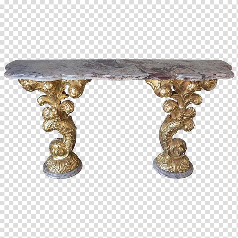 Table Italian Baroque Furniture Rococo, table transparent background PNG clipart