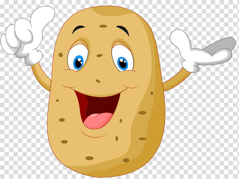 French fries Potato Cartoon, potato transparent background PNG clipart