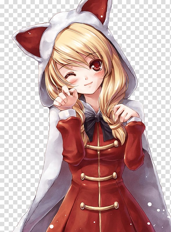 Anime Catgirl Cloak, Anime transparent background PNG clipart