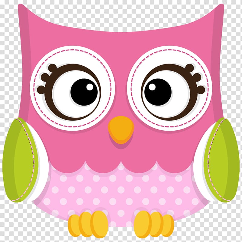 pink owl illustration, Owl Bird , owls transparent background PNG clipart