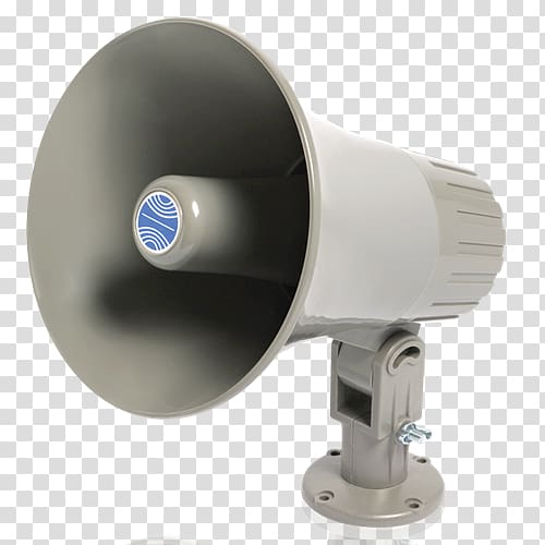 Horn loudspeaker Transformer TOA Corp., Horn Loudspeaker transparent background PNG clipart