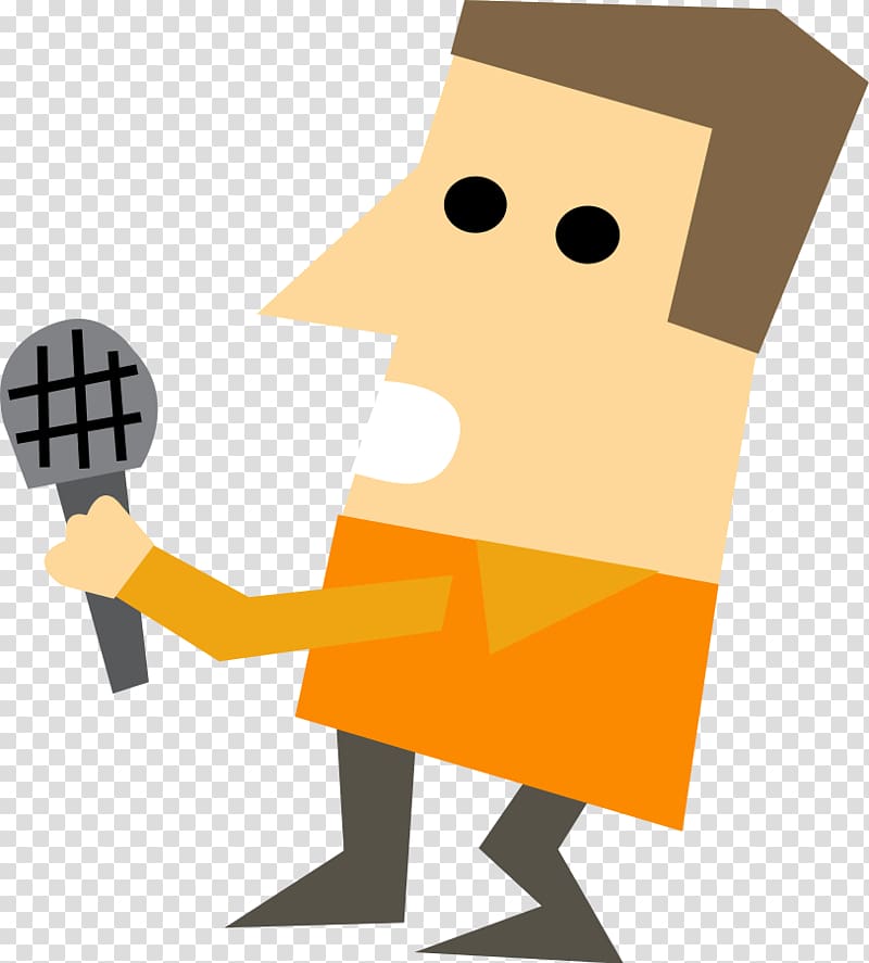 Journalist News presenter , Flat transparent background PNG clipart