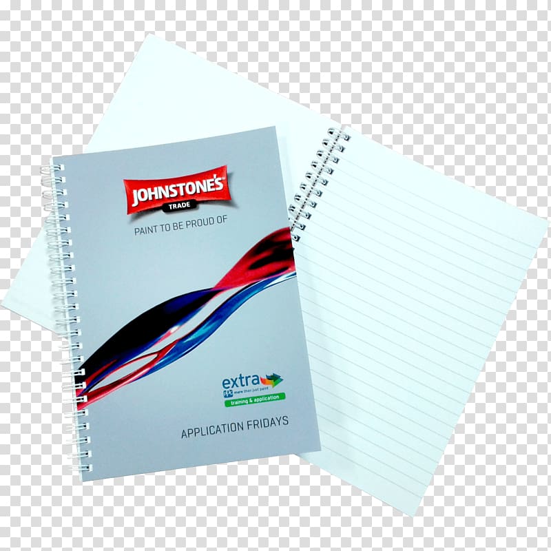 Paper Brand, Student Notebook Cover Design transparent background PNG clipart
