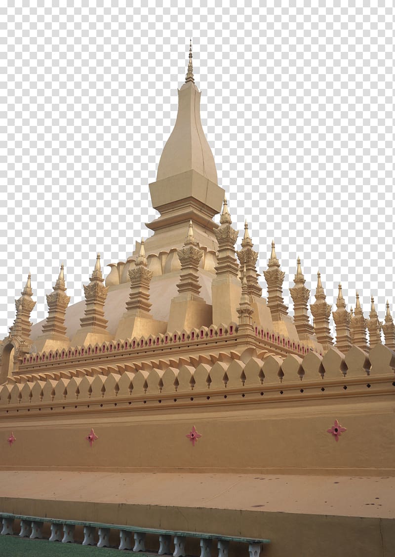 Pha That Luang Haw Phra Kaew Sipsongpanna Zongfosi Architecture, Asia attractions transparent background PNG clipart