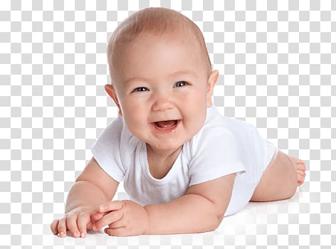 baby lying on floor while smiling, Baby Lying Down transparent background PNG clipart