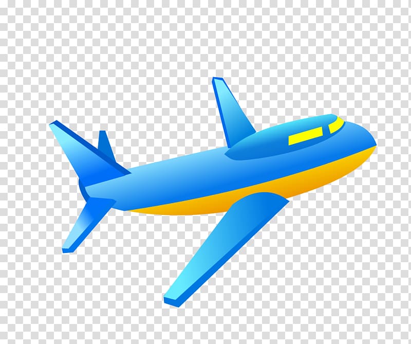 Airplane Aircraft Blue, Aircraft transparent background PNG clipart