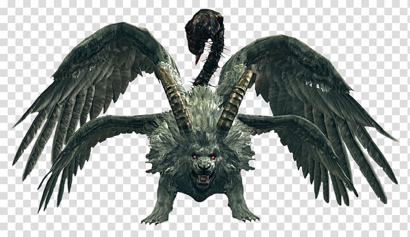 Dark Souls II Demon\'s Souls Dragon\'s Dogma Guardian Cross, Chimera transparent background PNG clipart