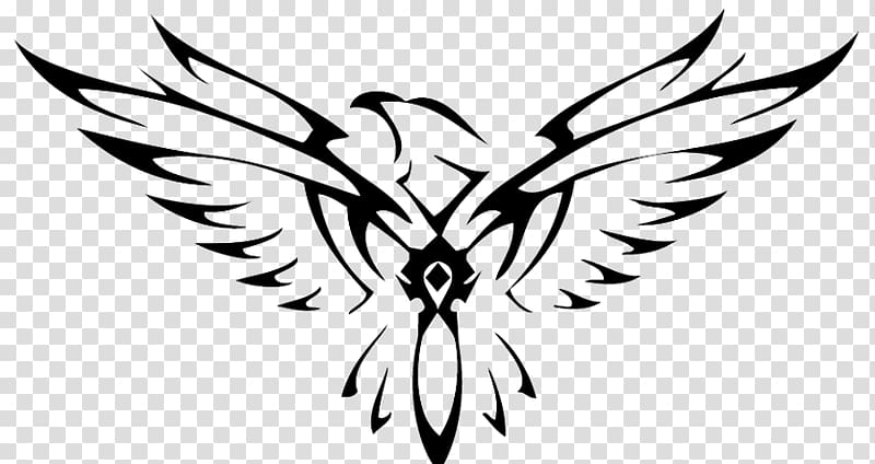 Sleeve tattoo Bald eagle Falcon, eagle transparent background PNG clipart