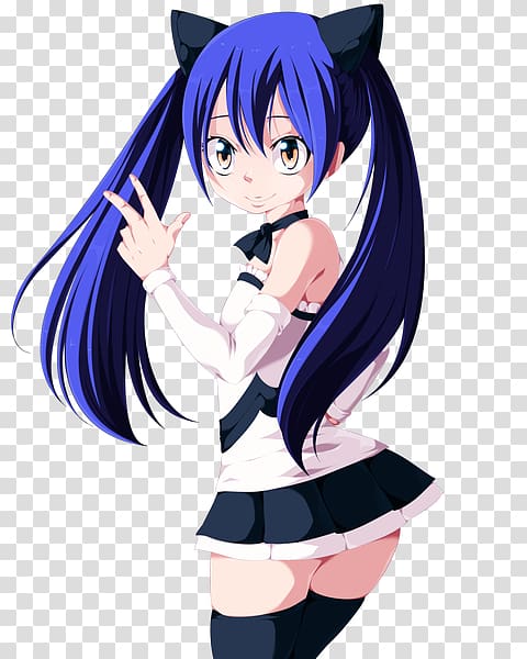 Fairy Tail Wendy Marvell Anime Filler Happy, fairy tail, cartoon, fictional  Character, tail png