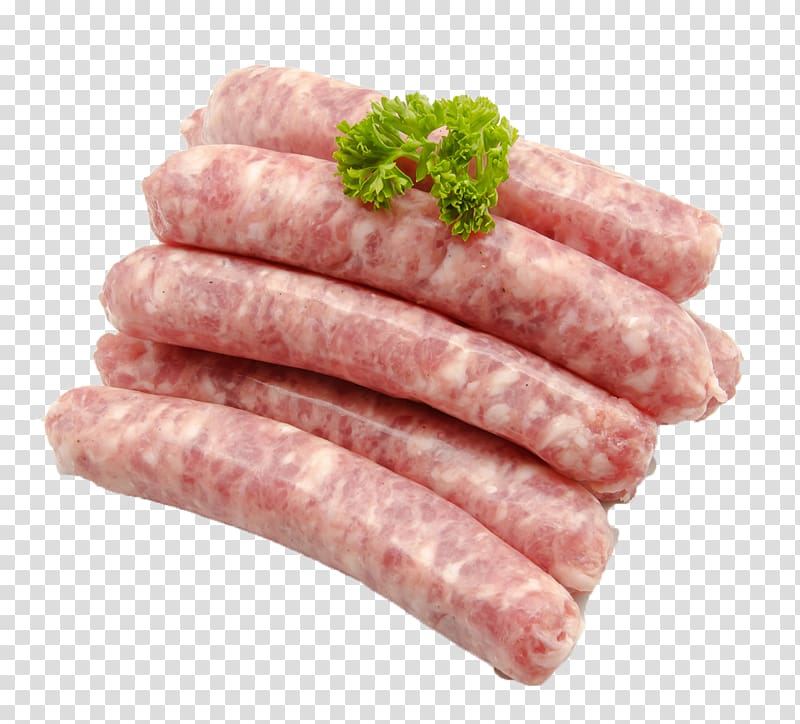 Chipolata Barbecue grill Breakfast sausage Meat, sausage transparent background PNG clipart