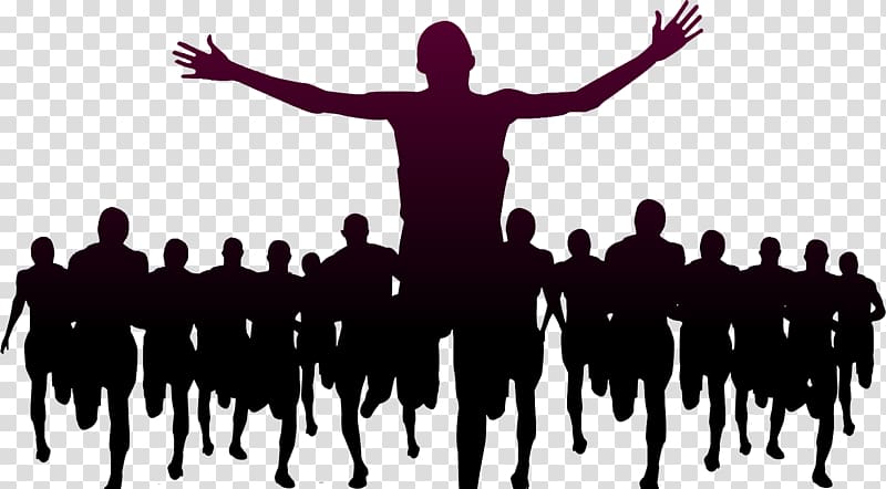 silhouette of group of men , New York City Marathon Boston Marathon, running man transparent background PNG clipart