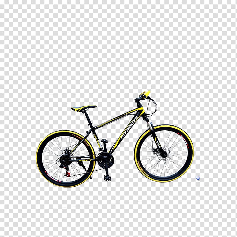 Bicycle frame Scott Sports Mountain bike Bicycle Shop, Yellow Bike transparent background PNG clipart