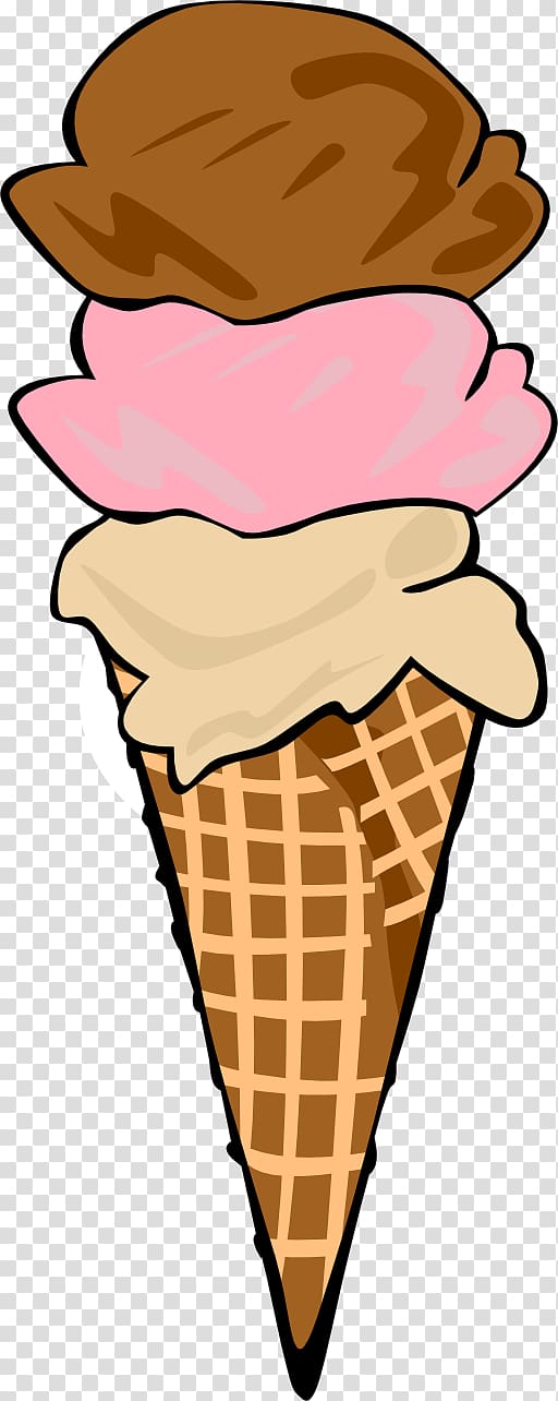 Ice Cream Cones Sundae Food Scoops, ice cream transparent background PNG clipart