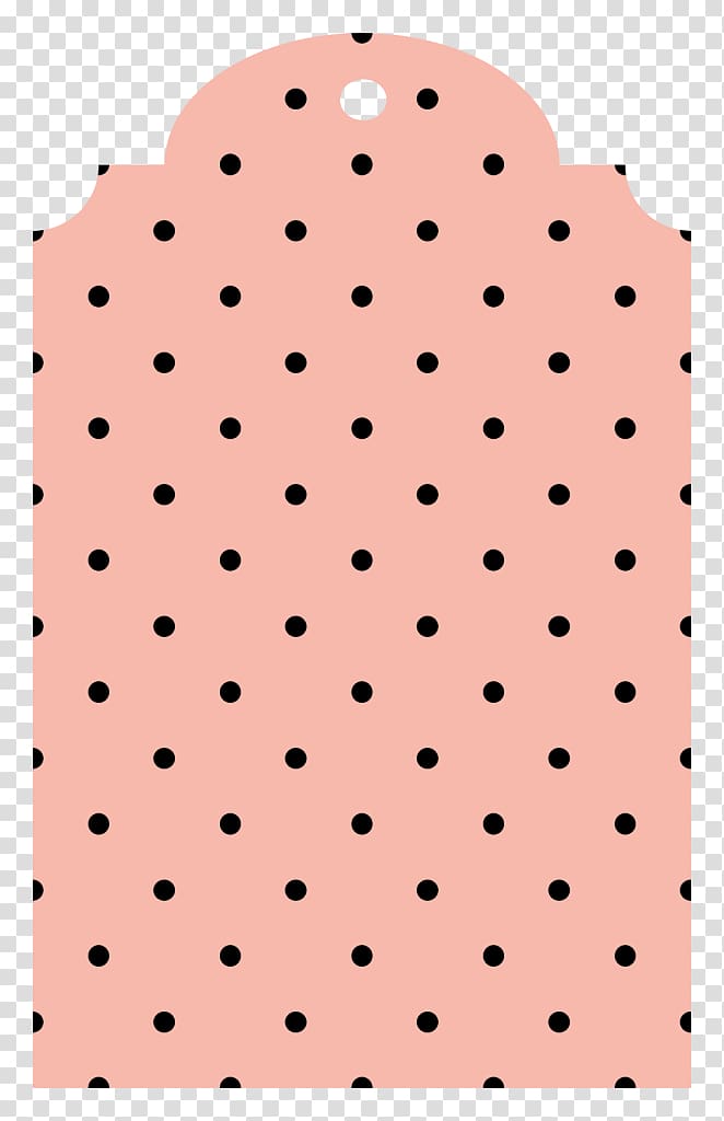 Paper Scrapbooking Polka dot Label, design transparent background PNG clipart