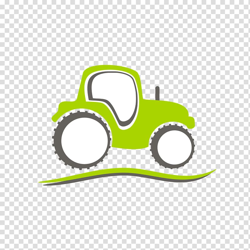 Logo Agriculture Tractor Farm, tractor transparent background PNG clipart