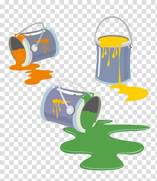 Watercolor painting , Paint Bucket transparent background PNG clipart
