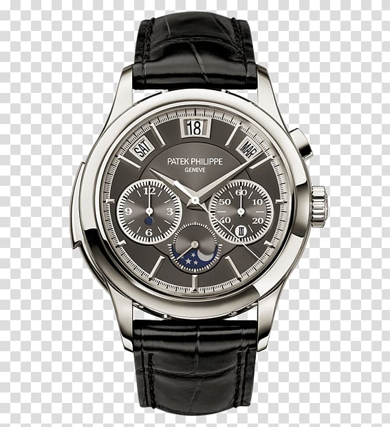 Patek Philippe & Co. Grande Complication Watch Calatrava, watch transparent background PNG clipart