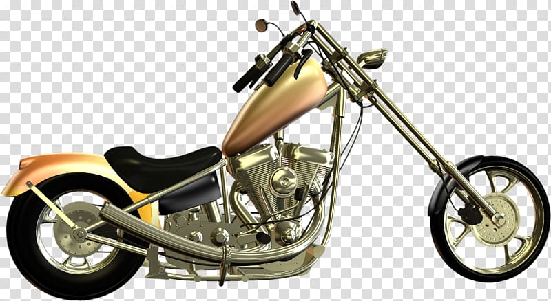 Chopper Motorcycle accessories Moped, Retro Cool Motorcycle transparent background PNG clipart
