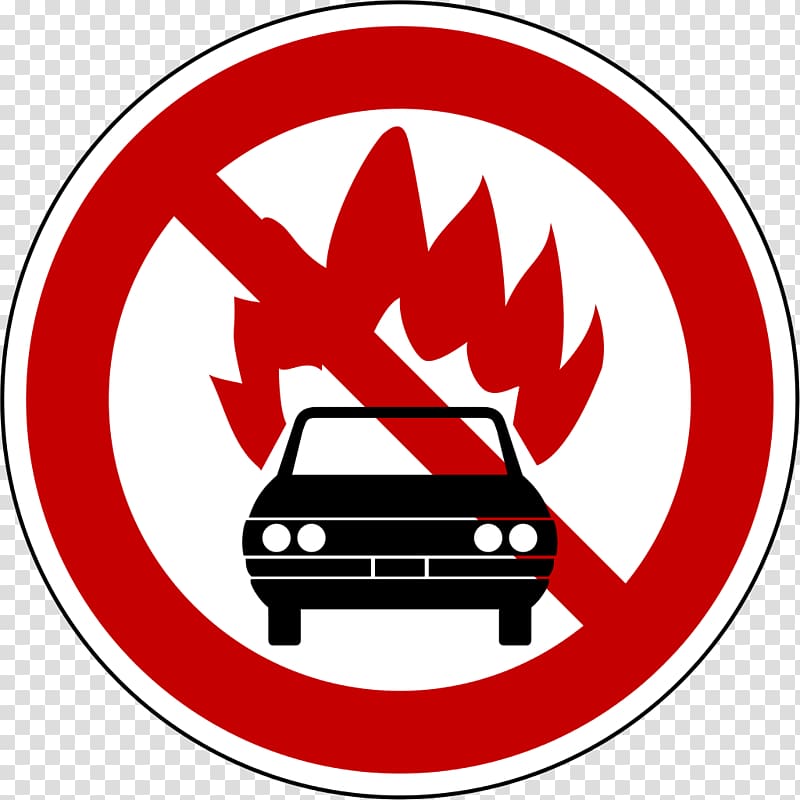 Car Prohibitory traffic sign Vehicle, dangerous goods transparent background PNG clipart