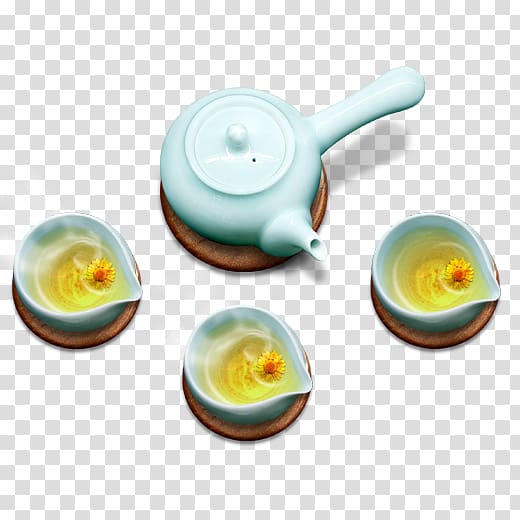 Chinese tea ceremony Chawan Teacup, Fragrant tea tea cup transparent background PNG clipart