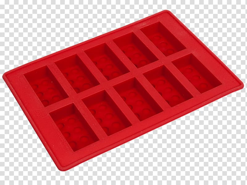 Freshware SL-113RD 9-Cavity Narrow Silicone Mold for Soap LEGO Red Brick Ice Cube Tray 852768 Freshware SL-113RD 9-Cavity Narrow Silicone Mold for Soap, ice cube friday transparent background PNG clipart